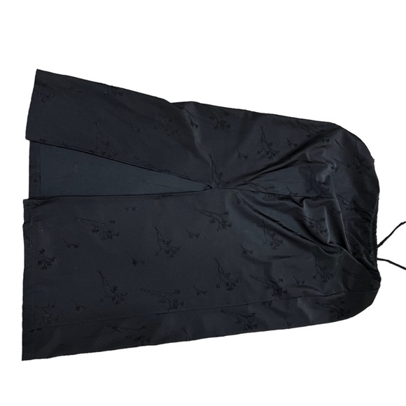 Imperial Collection long skirt black with embossed flowers / perfect condition - Picture 5 of 6